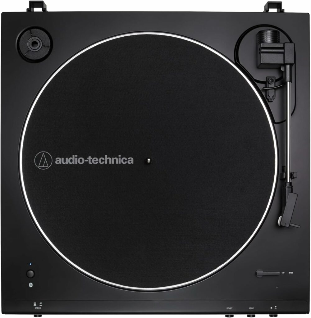 Audio-Technica LP60XBTBK Platine vinyle à entraînement par courroie