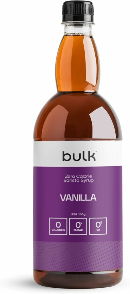 Bulk Sirop barista zéro calorie sans sucre pour café, boisson chaude et froide