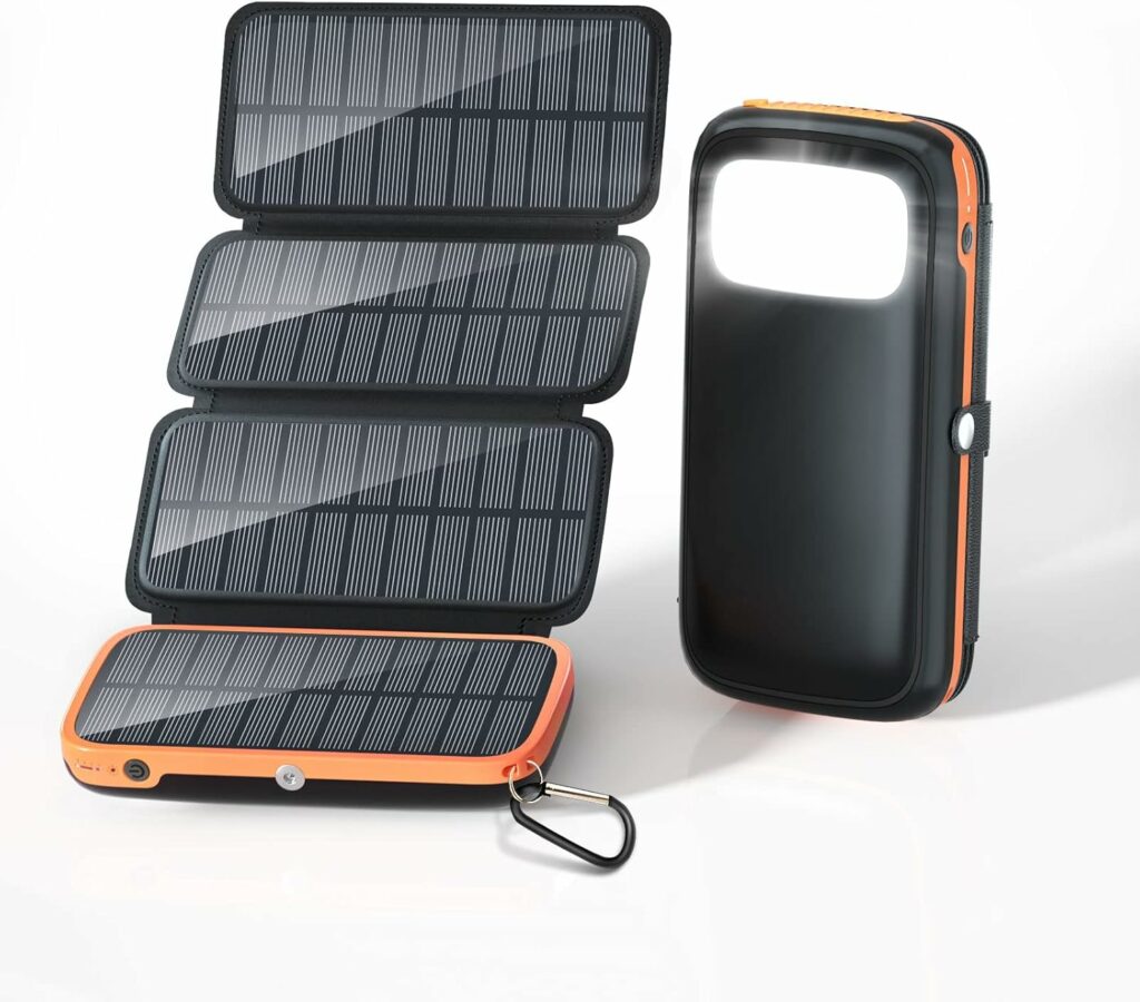 CONXWAN Chargeur solaire 26800mAh