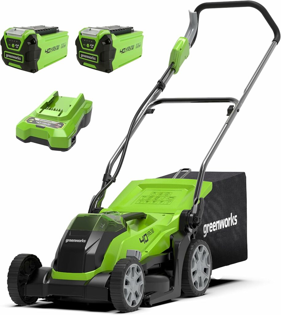 Greenworks Tondeuse à gazon pelouses sans fil