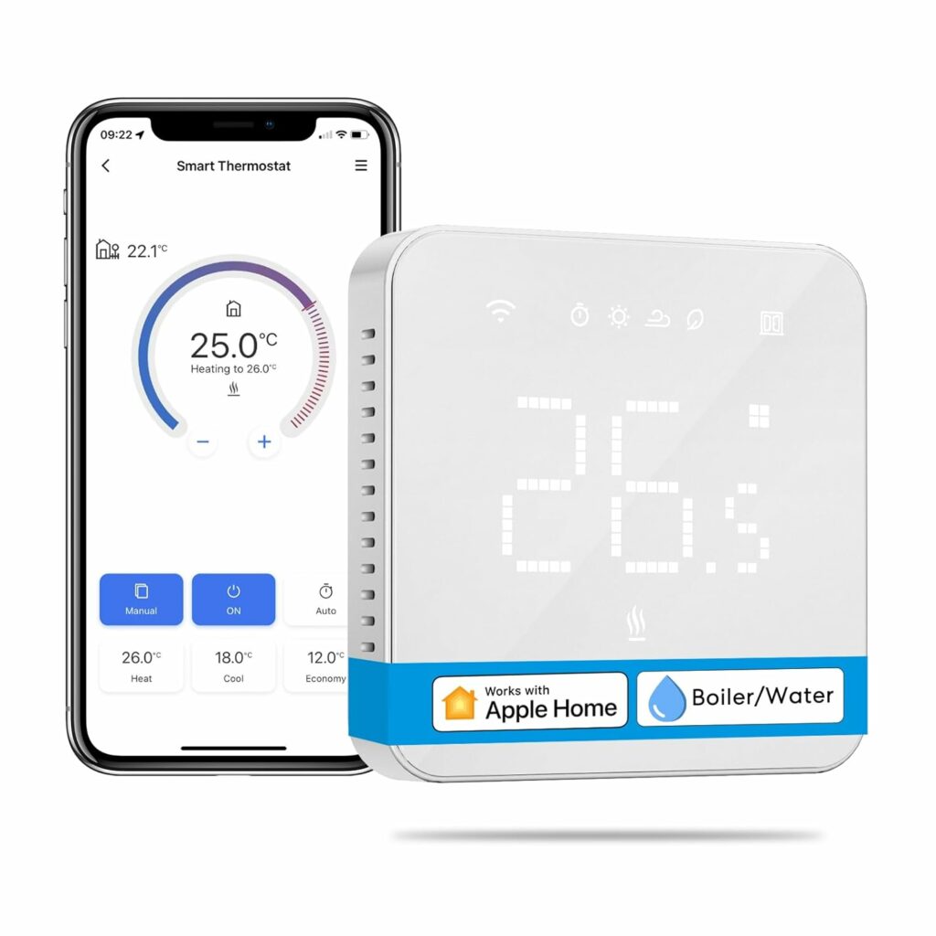 Meross Thermostat intelligent WiFi pour chaudières