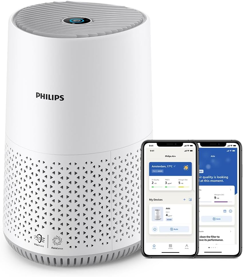 Philips Séries 600 Purificateur d'air économe en énergie avec capteur intelligent