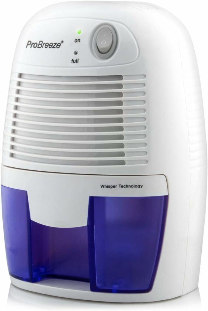 Pro Breeze Mini Déshumidificateur d'Air Compact 500 ml