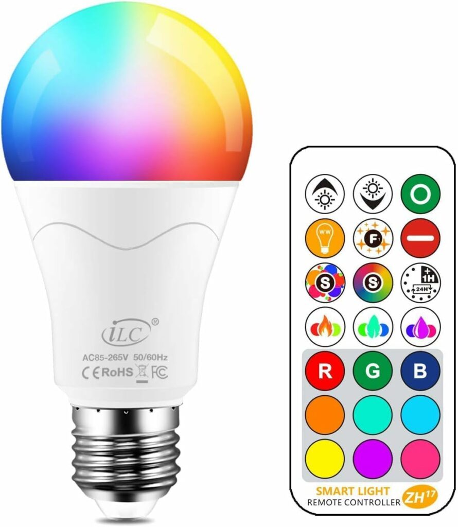 iLC 85W Ampoule LED avec télécommande