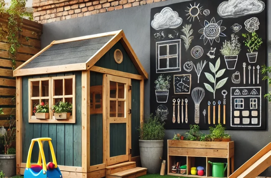 10 idées pratiques pour aménager un espace de jeu extérieur sécurisé et amusant pour vos enfants