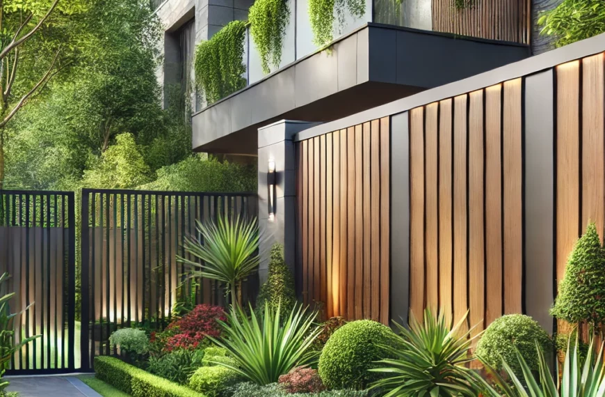 Clôtures de jardin - Tendances 2025 pour une protection et un design d'extérieur optimal