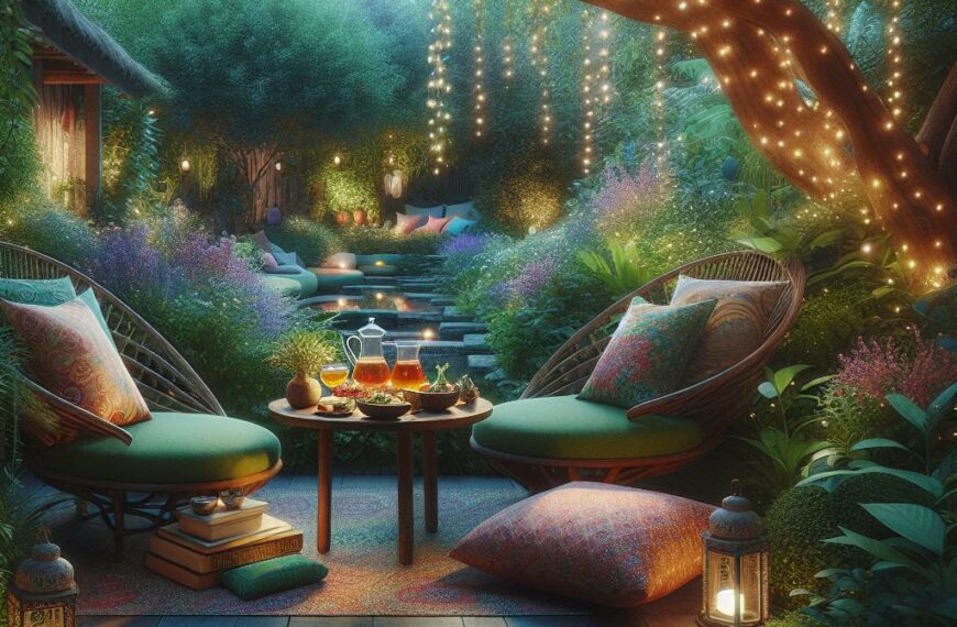 Créer un coin détente dans son jardin en 2024 - Un refuge apaisant