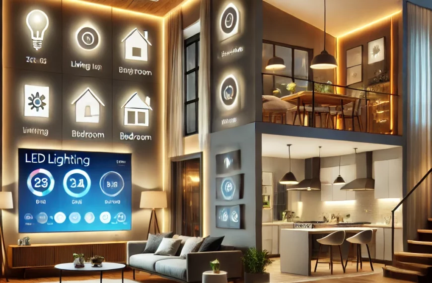 Éclairage LED intelligent en 2024 - Les nouvelles tendances pour une maison éco-responsable