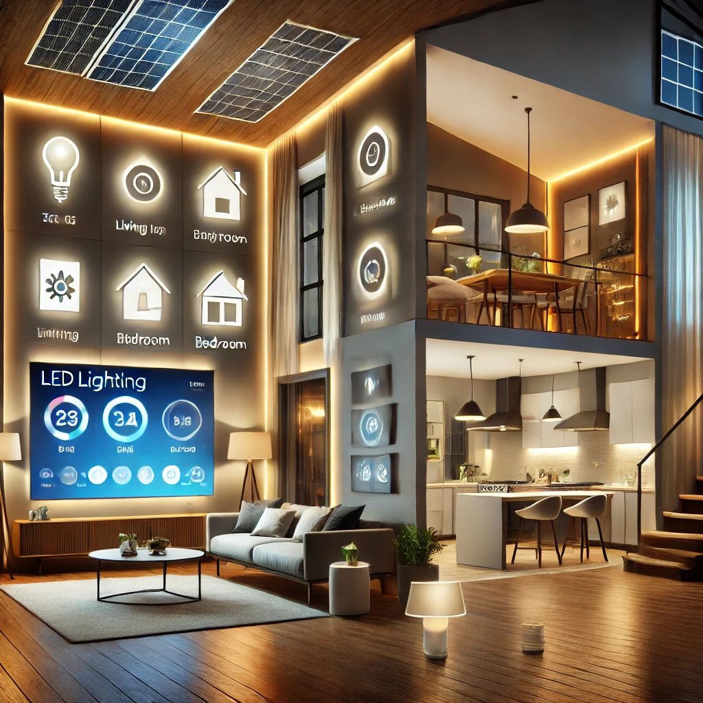 Éclairage LED intelligent en 2024 - Les nouvelles tendances pour une maison éco-responsable