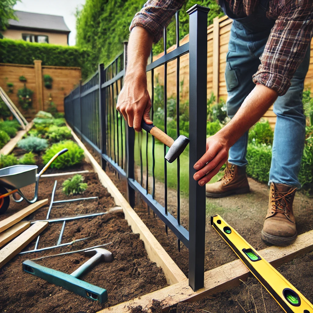 Installation de votre clôture de jardin - DIY ou faire appel à un professionnel