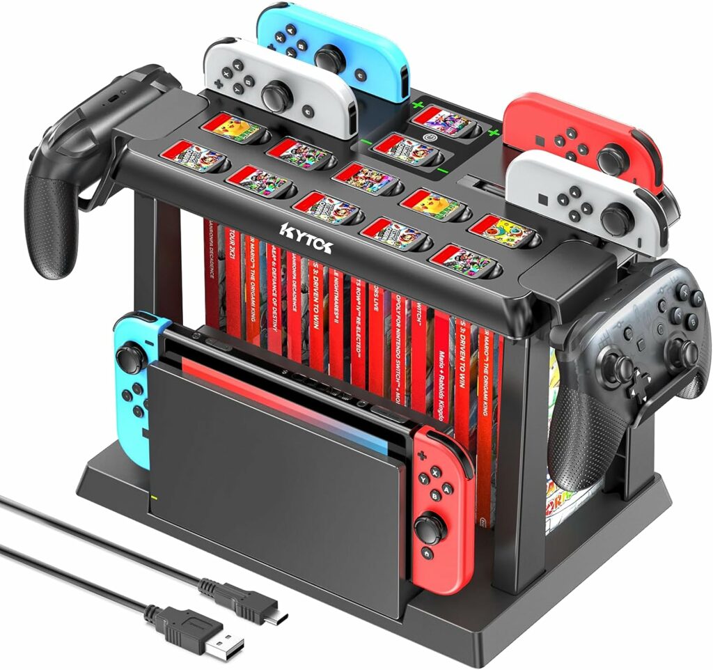 Kytok Support Tour de Rangement pour Nintendo Switch - OLED