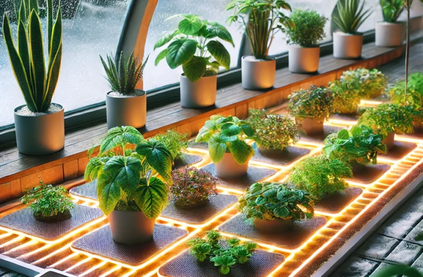 Les tapis chauffants intelligents pour plantes - La tendance 2025 pour un jardinage hivernal réussi