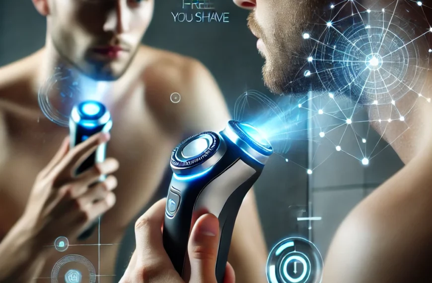 Rasoirs électriques connectés 2024 - Détection automatique et anti-irritation pour un rasage personnalisé