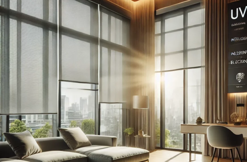 Stores intelligents anti-UV 2025 - Protégez votre maison avec style et technologie connectée