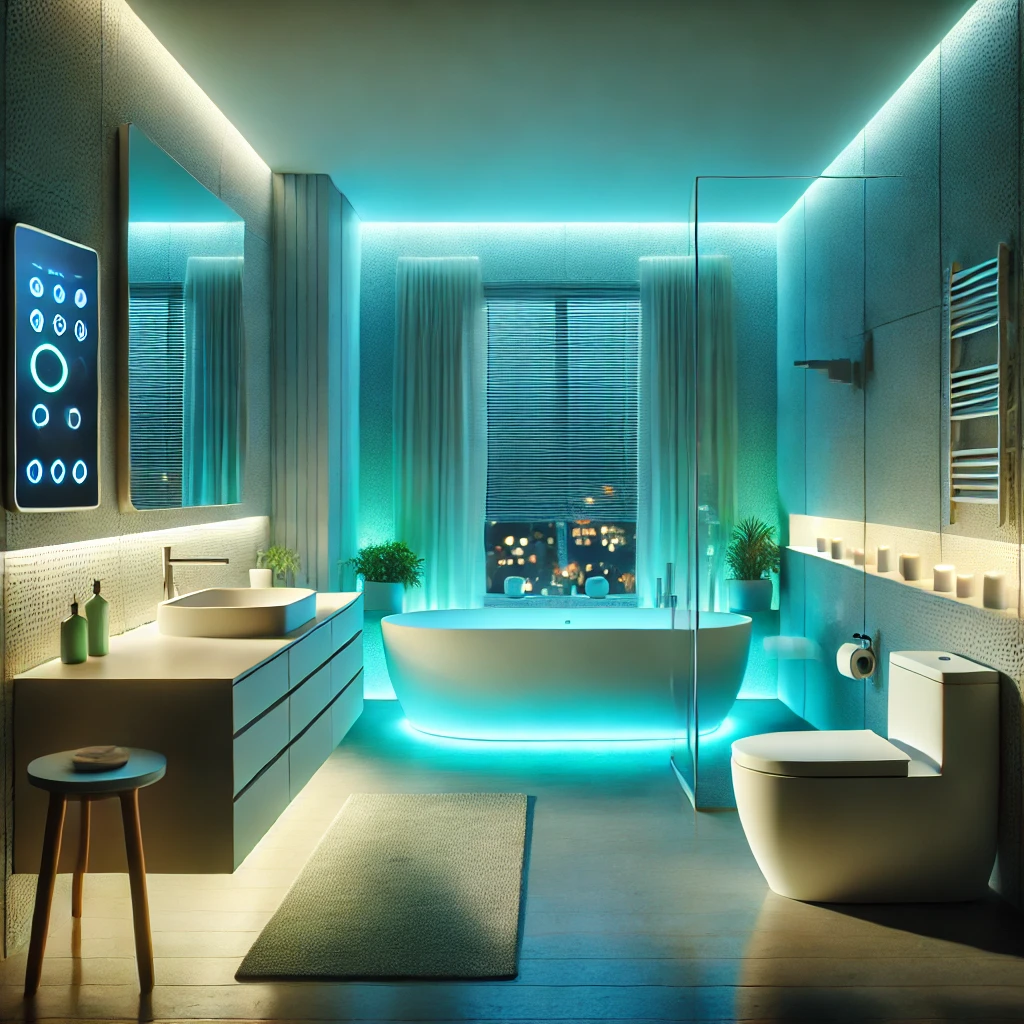 Tendances 2025 - Comment les luminaires LED intelligents transforment l'éclairage de votre salle de bain