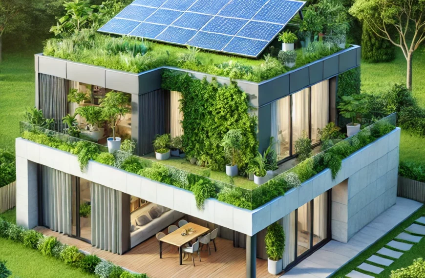 Toits végétalisés et panneaux solaires - La nouvelle tendance écologique pour rénover votre maison en 2024