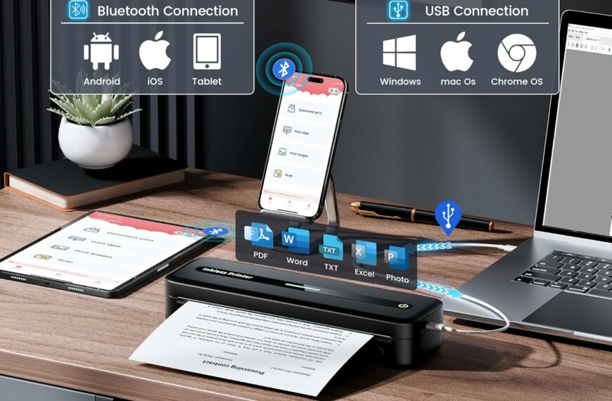 Top 3 des meilleures imprimantes portables Bluetooth thermiques sans encre en 2025 - Avis, comparatif et guide d'achat