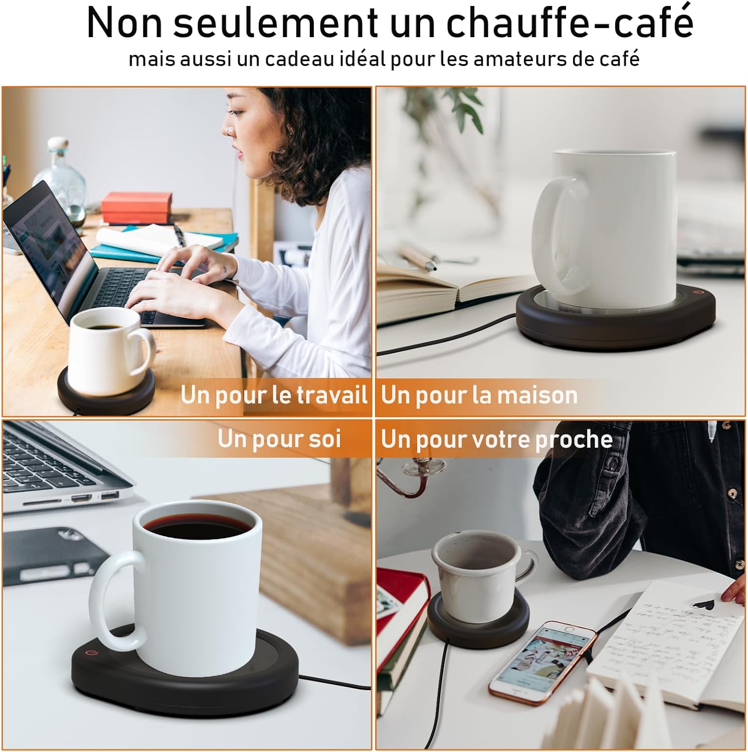 Top 3 meilleures plaques chauffes tasses à café de bureau intelligentes 2025 - Avis, test, prix, comparatif et guide d'achat