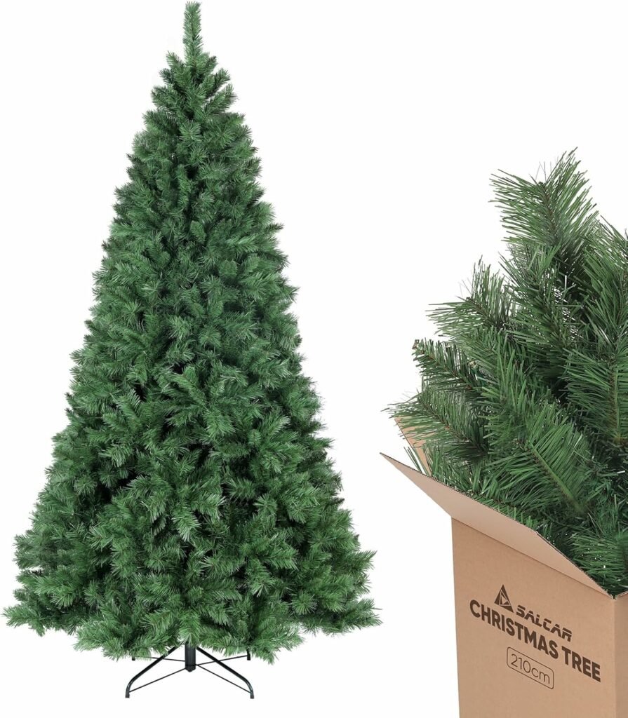 Salcar sapin de Noël artificiel 210 cm