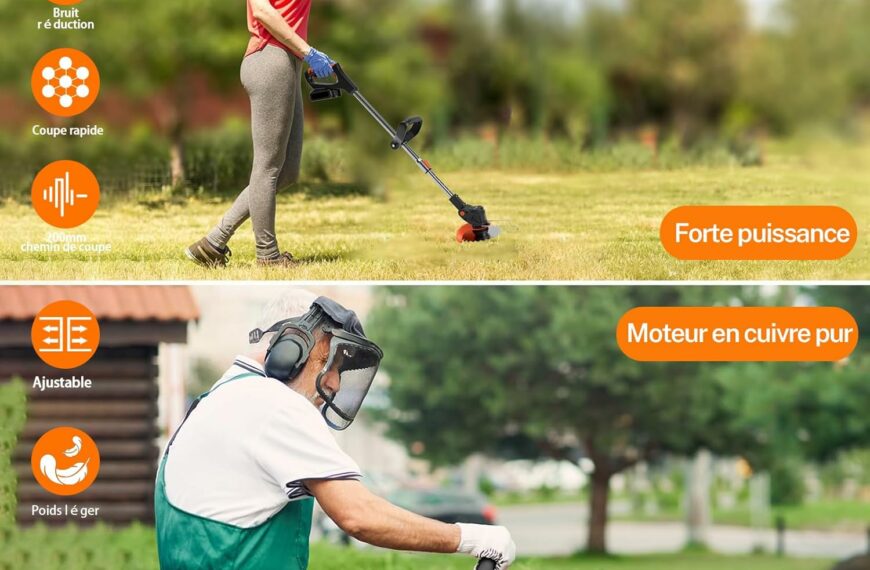Top 3 meilleures débroussailleuses électriques pour entretien du jardin - Comparatif, avis, test, prix et guide d'achat