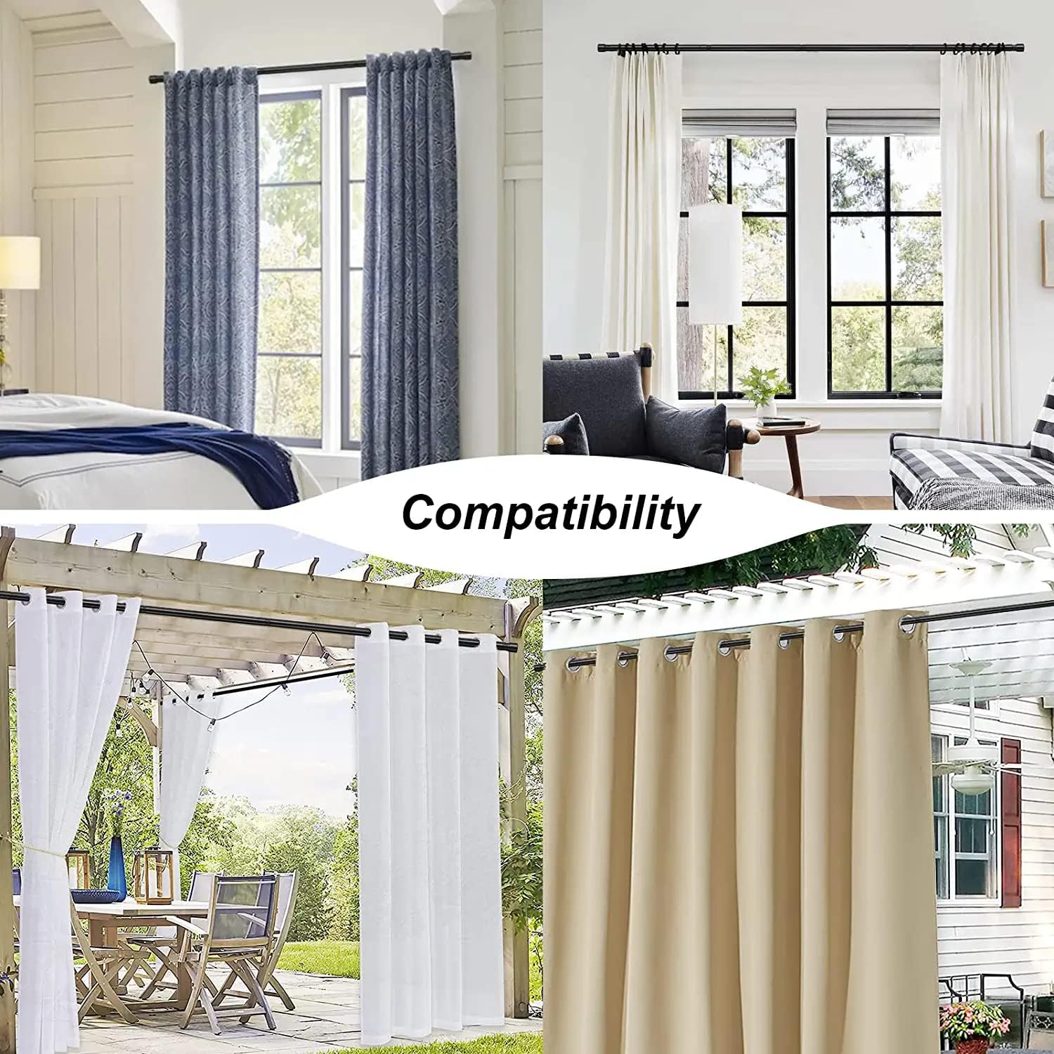 Top 3 meilleures tringles à rideaux extensibles - Comparatif, avis, test, prix et guide d'achat