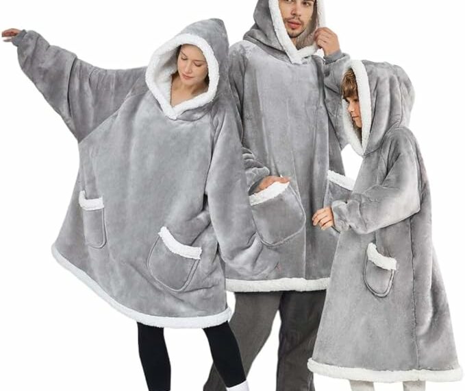 Top 3 meilleurs sweats à capuche surdimensionnés plaid polaire doux, chaud et confortable - Avis, test, prix, comparatif et guide d'achat