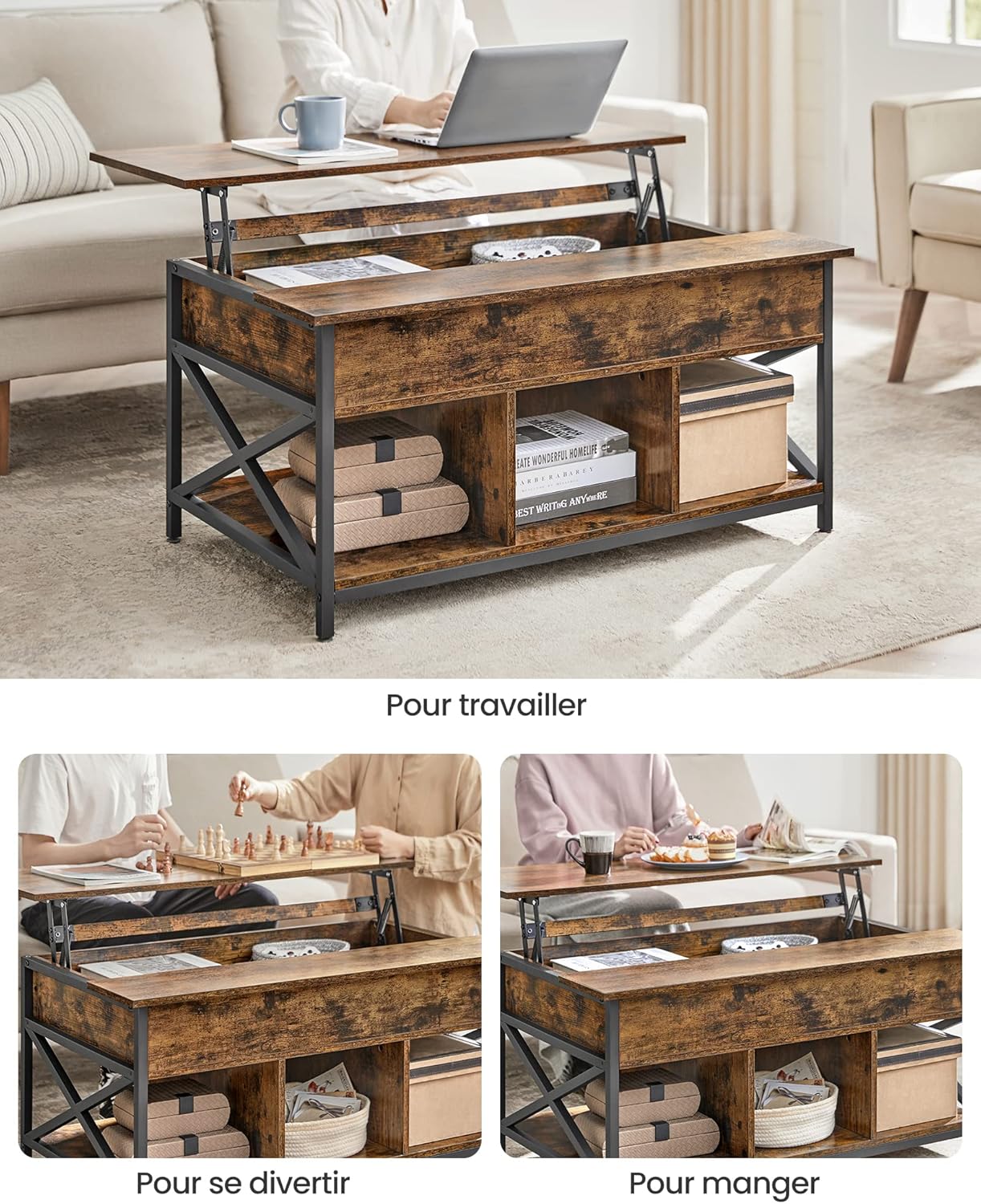 Top 3 meilleurs tables basses multifonctions pour salons contemporains - Comparatif, avis, test, prix et guide d'achat