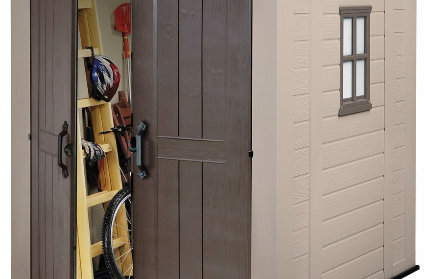 Les meilleurs abris de jardin en résine avec plancher - notre guide testé et approuvé