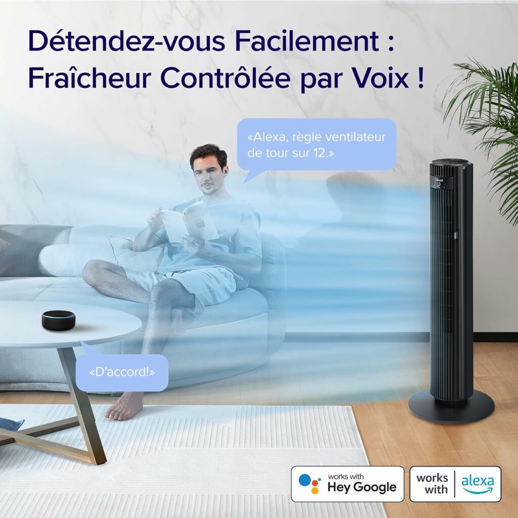 Meilleurs ventilateurs colonnes silencieux et connectés pour un confort optimal cet automne