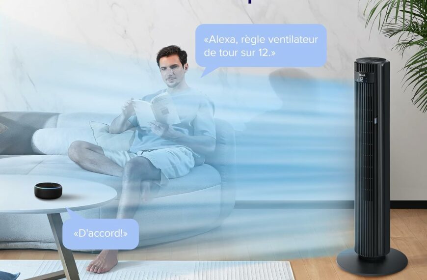 Meilleurs ventilateurs colonnes silencieux et connectés pour un confort optimal cet automne