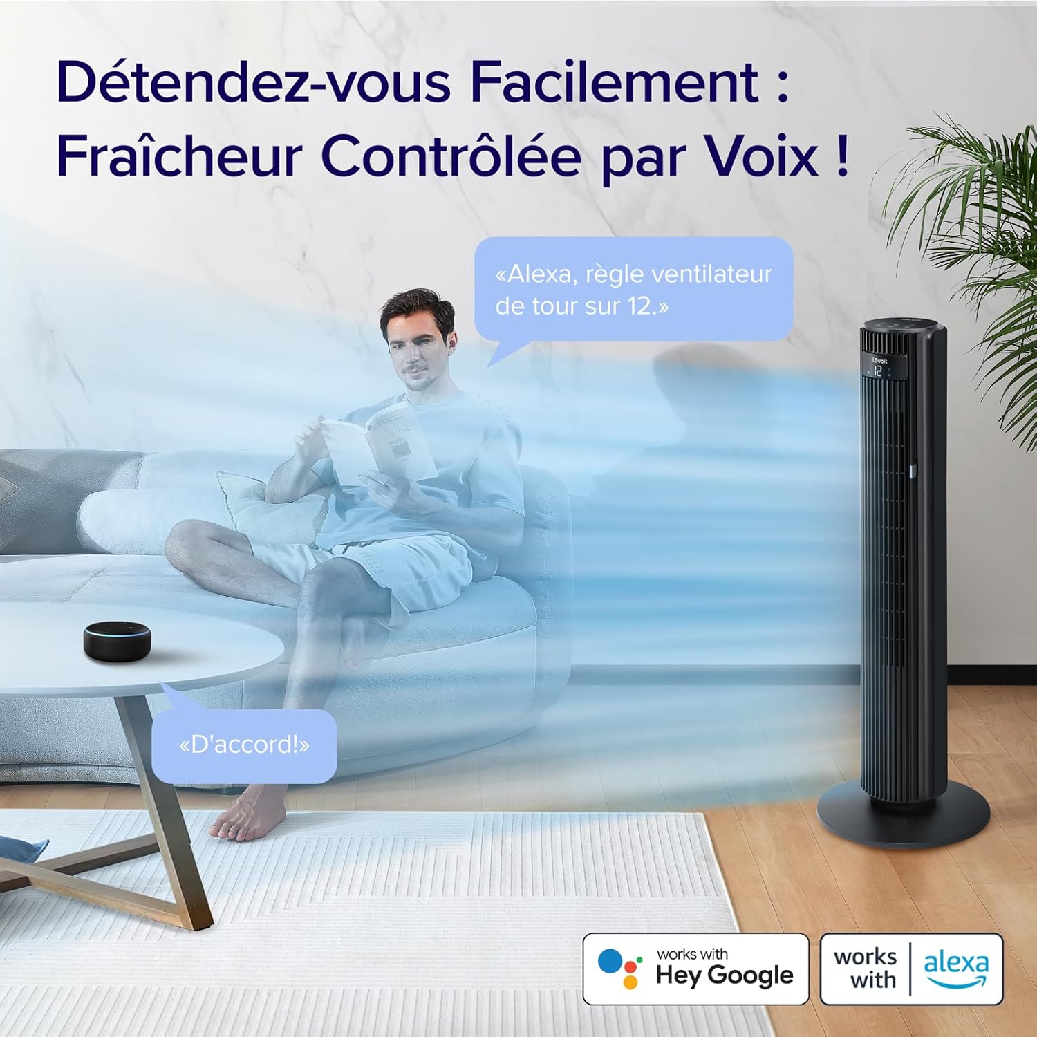 Meilleurs ventilateurs colonnes silencieux et connectés pour un confort optimal cet automne
