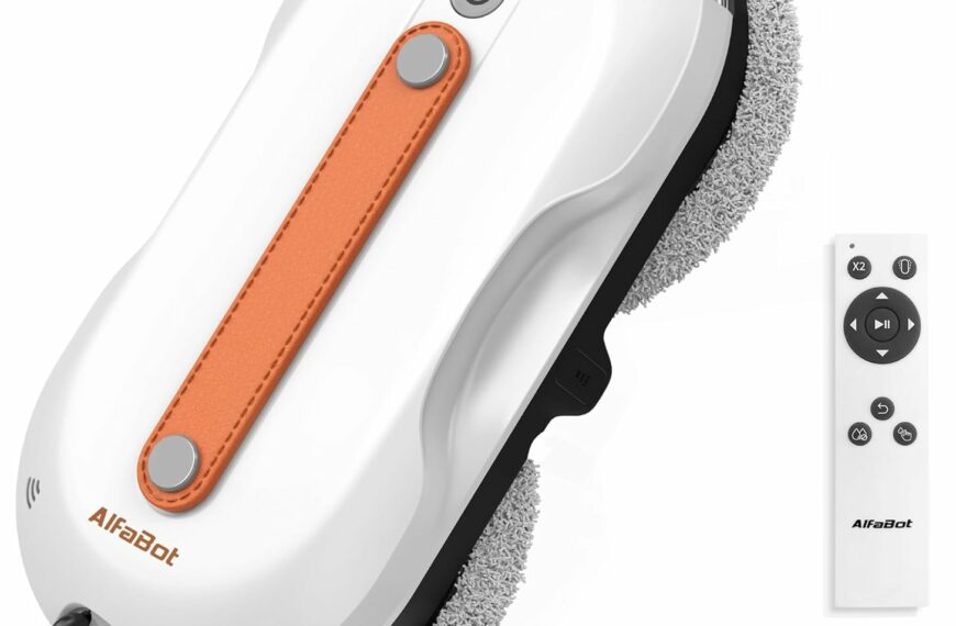 AlfaBot X7 Pro Robot Lave-vitres Intelligent