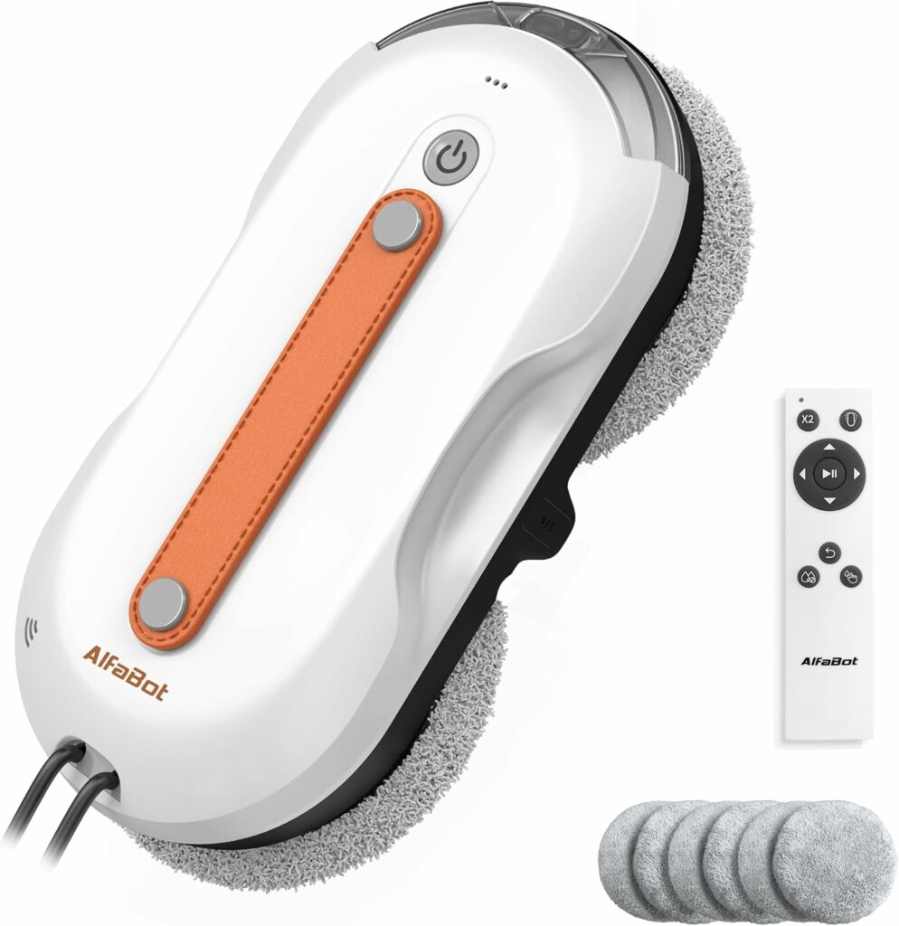 AlfaBot X7 Pro Robot Lave-vitres Intelligent